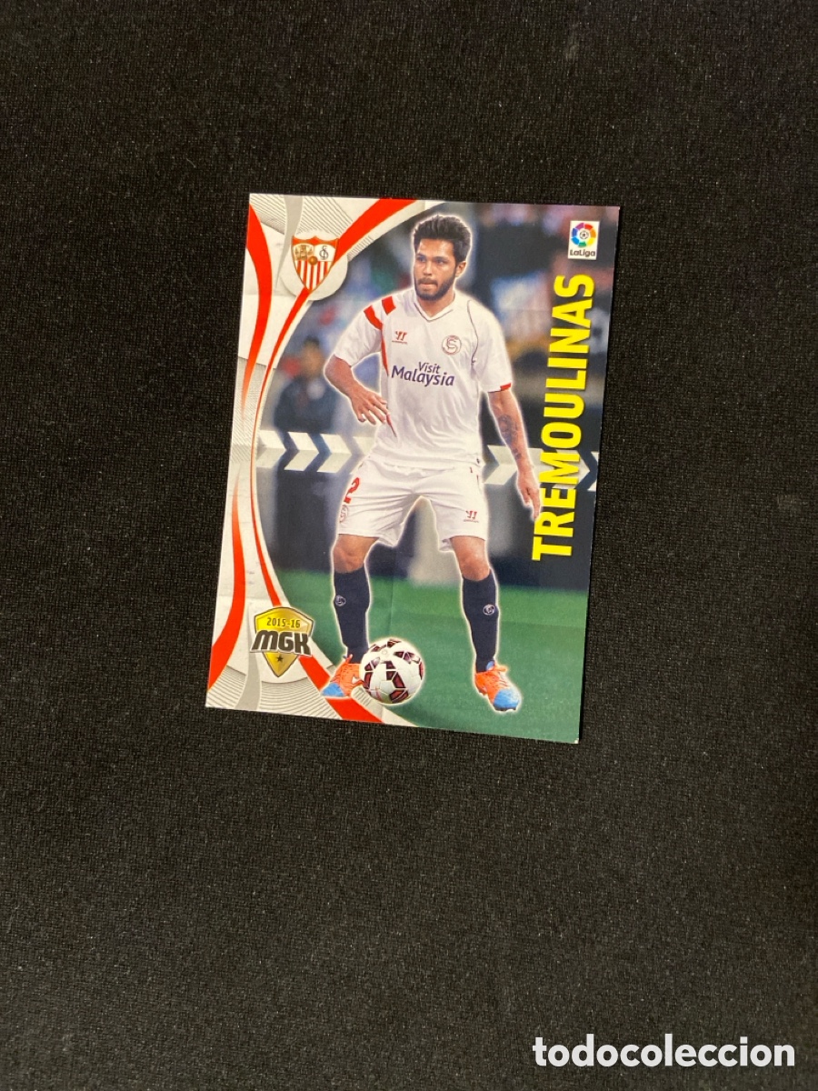 Fu&szlig;ball-Sticker: TREMOULINAS 442 (SEVILLA) PANINI MEGACRACKS 2015-2016 15 16 CROMO CARTA M-2
