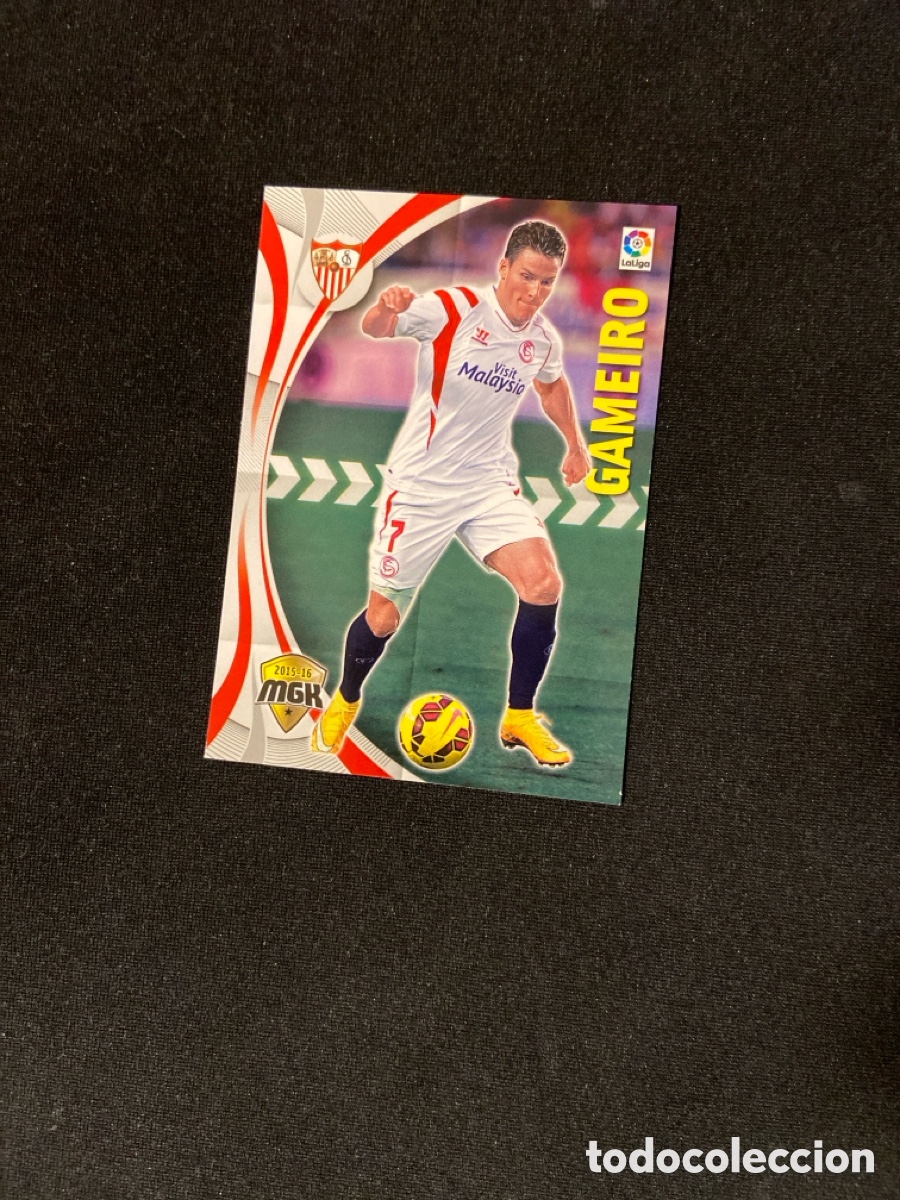 Figurine di Calcio: GAMEIRO 453 (SEVILLA) PANINI MEGACRACKS 2015-2016 15 16 CROMO CARTA M-2
