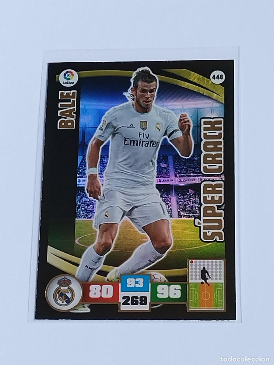 Cromos de Futebol: BALE S&Uacute;PER CRACK #446 REAL MADRID - ADRENALYN XL LA LIGA BBVA 2015 2016 - PANINI 15 16