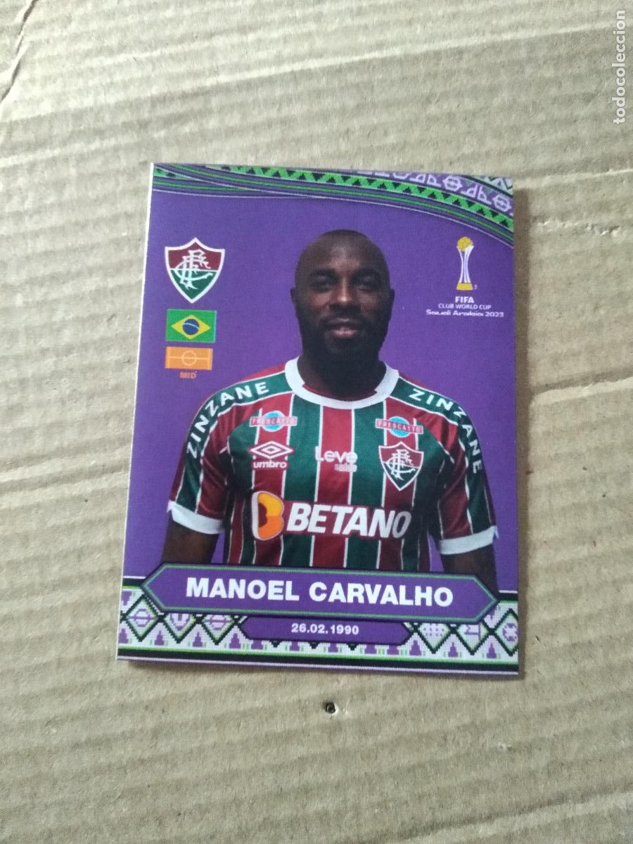 Cromos de f&uacute;tbol: 103 MANOEL CARVALHO FLUMINENSE CROMO FUTBOL CLUB WORLD CUP 2023 BLACK HORSE MUNDIAL CLUBES