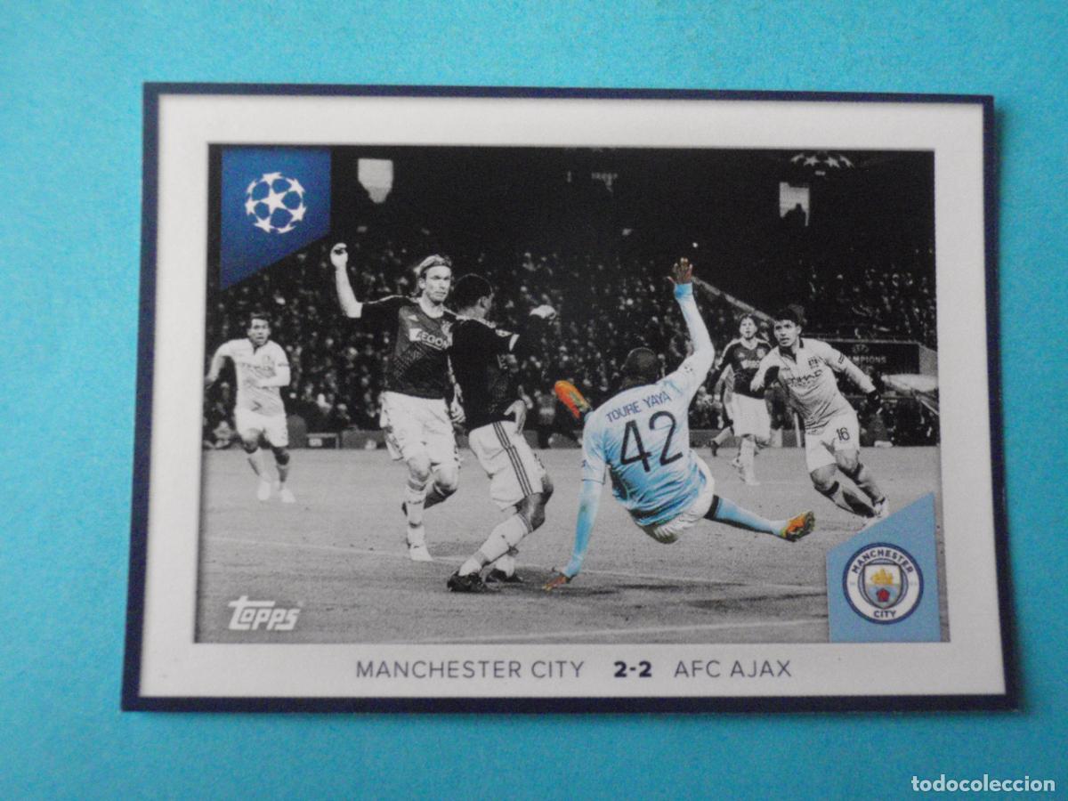 Fu&szlig;ball-Sticker: Cromo sticker 679 TOUR&Eacute;, City 2 - 2 Ajax. UEFA Champions League 2023 2024 TOPPS 23 24