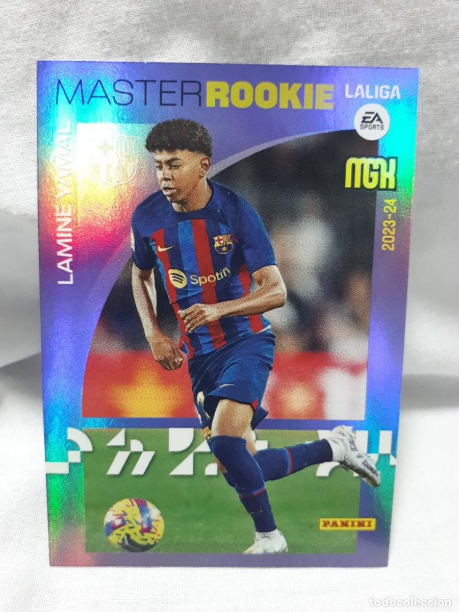 Cromos de F&uacute;tbol: Carta Lamine Yamal Master Rookie LaLiga 23-24