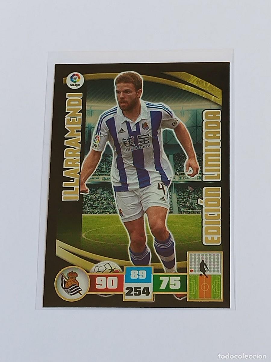 Figurine di Calcio: ILLARRAMENDI EDICI&Oacute;N LIMITADA REAL SOCIEDAD - ADRENALYN XL LA LIGA BBVA 2015 2016 - PANINI 15 16