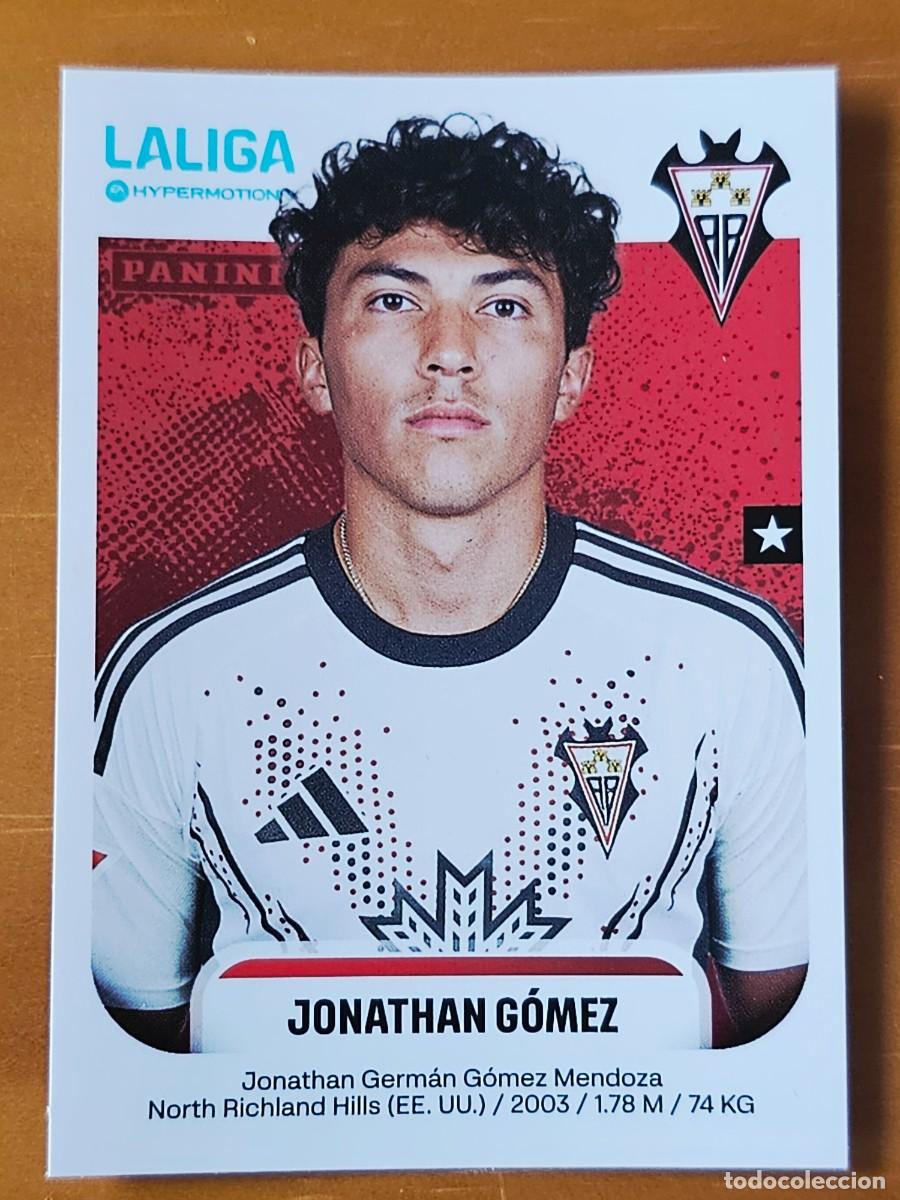 Cromos de F&uacute;tbol: 9B Jonathan G&oacute;mez, Albacete Balompi&eacute;, Liga Hypermotion 2&ordf; Divisi&oacute;n, Panini 2025 2026 25 26 9 B