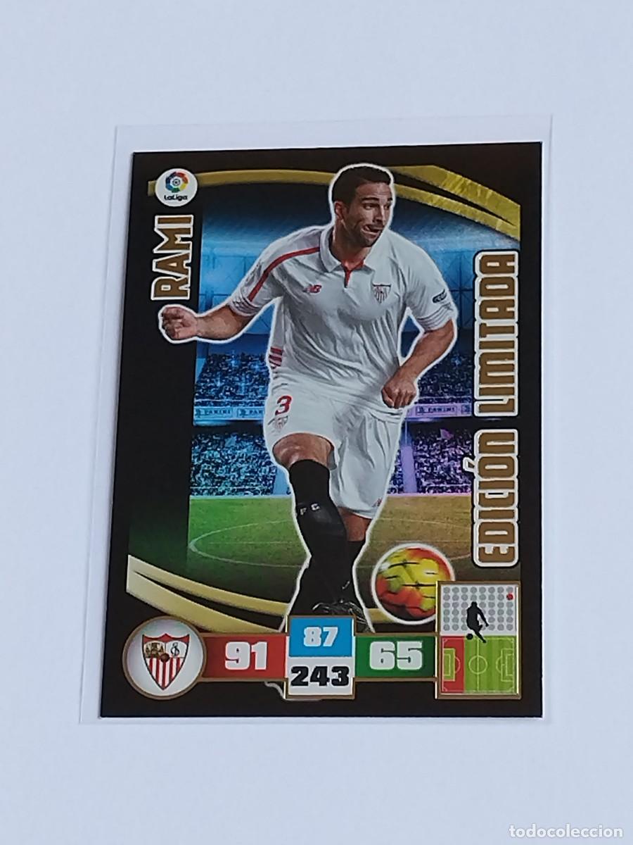 Figurine di Calcio: RAMI EDICI&Oacute;N LIMITADA SEVILLA FC - ADRENALYN XL LA LIGA BBVA 2015 2016 - PANINI 15 16
