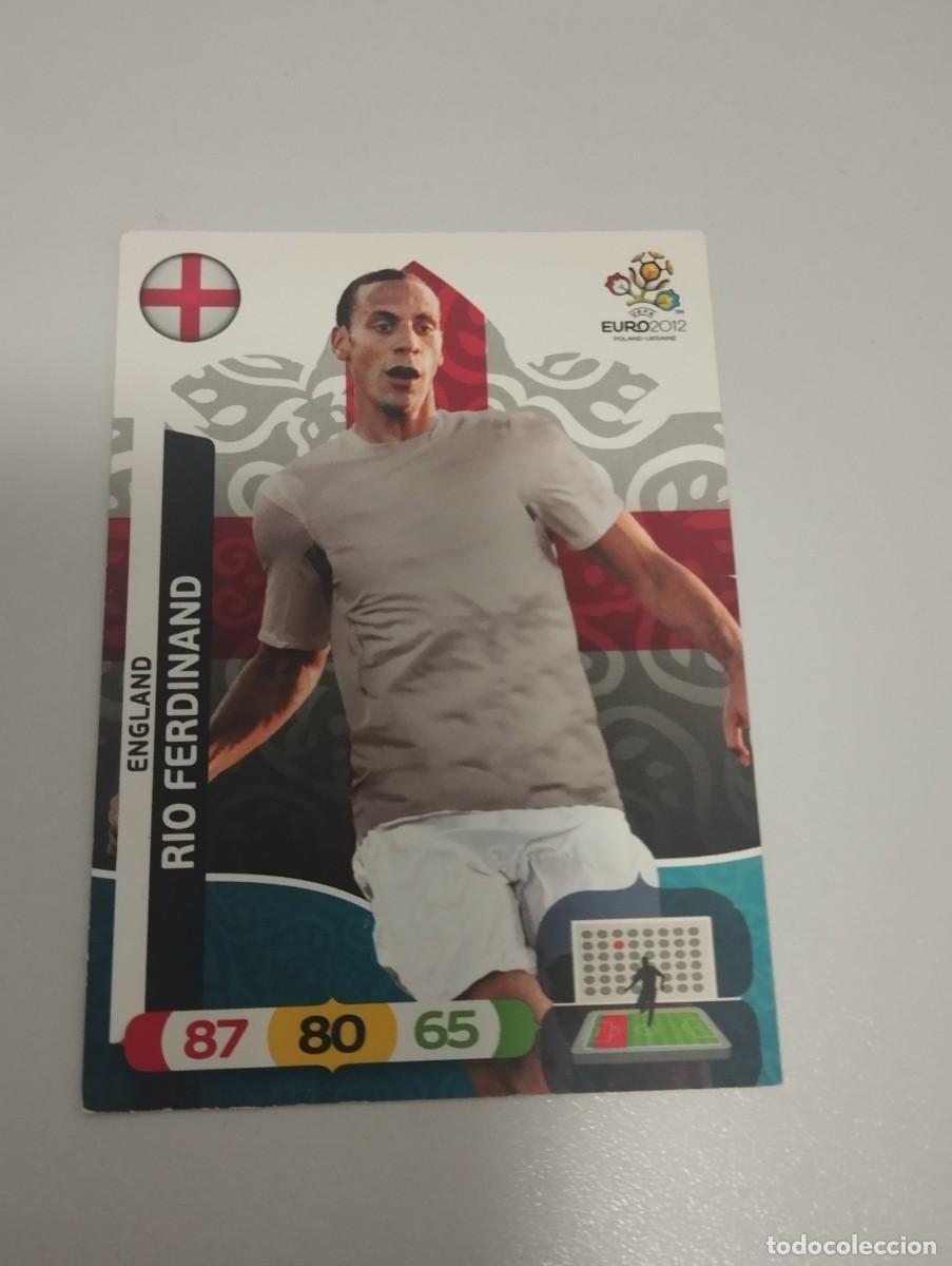 Fu&szlig;ball-Sticker: EURO 2012 ADRENALYN RIO FERDINAND INGLATERRA H3