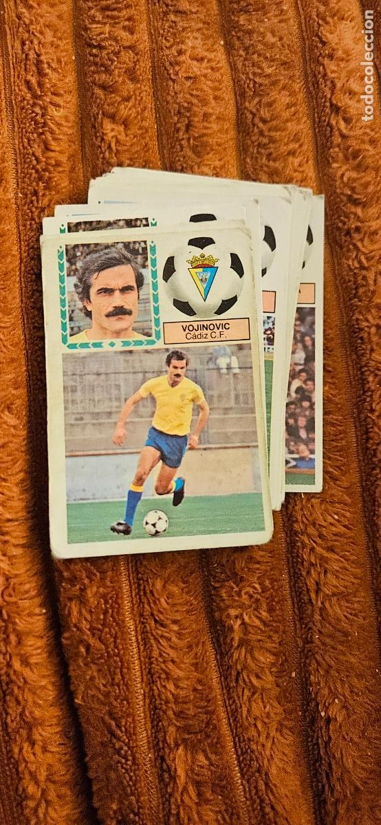 Cromos de F&uacute;tbol: cadiz vojinovic este 1983 1984 83 84 sin pegar