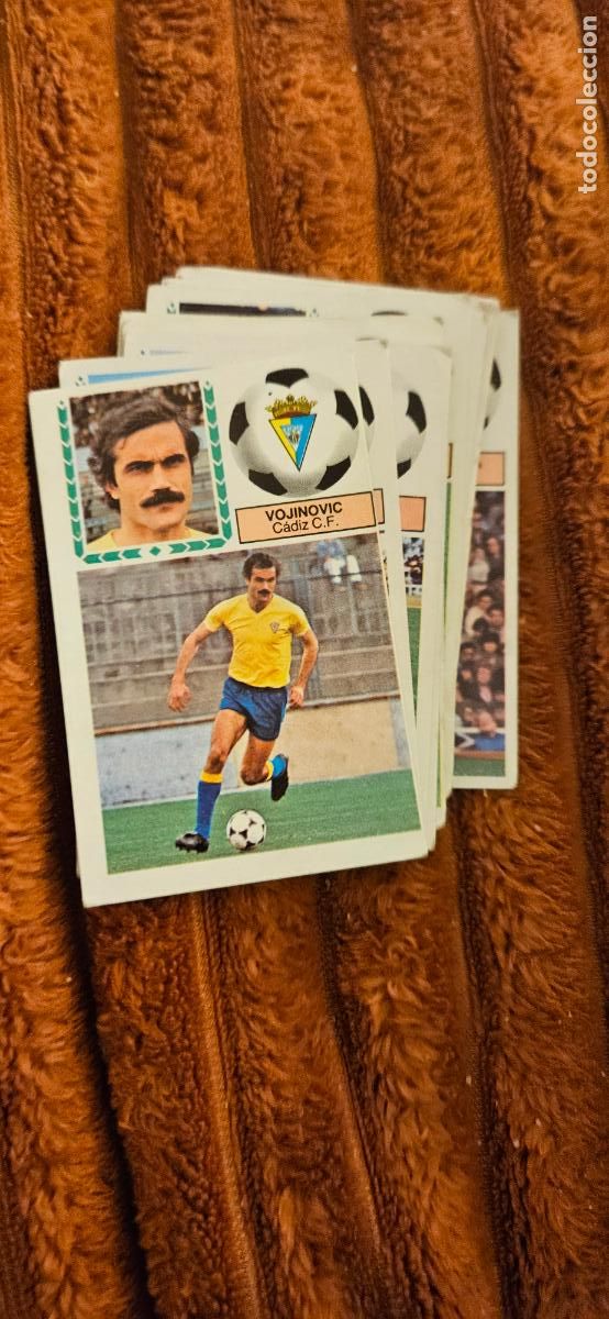 Cartes &agrave; collectionner de Football: cadiz vojinovic este 1983 1984 83 84 sin pegar