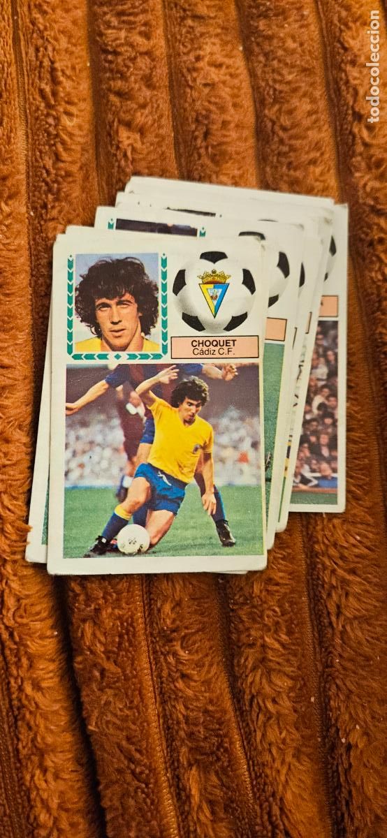 Football Stickers: choquet version cadiz version este 1983 1984 83 84 sin pegar