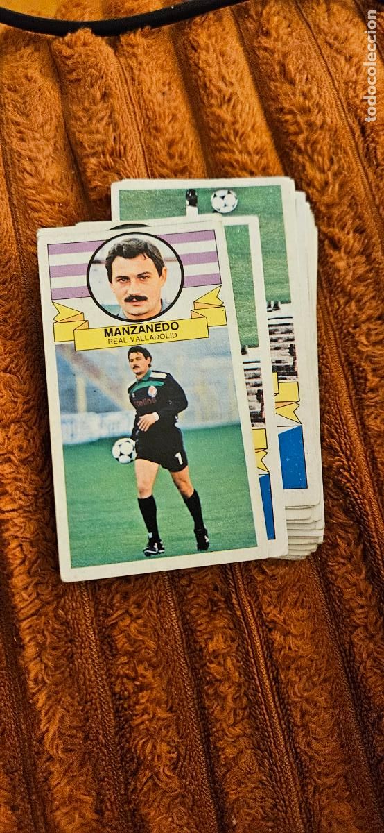 Figurine di Calcio: manzanedo valladolid version este 1985 1986 85 86 sin pegar