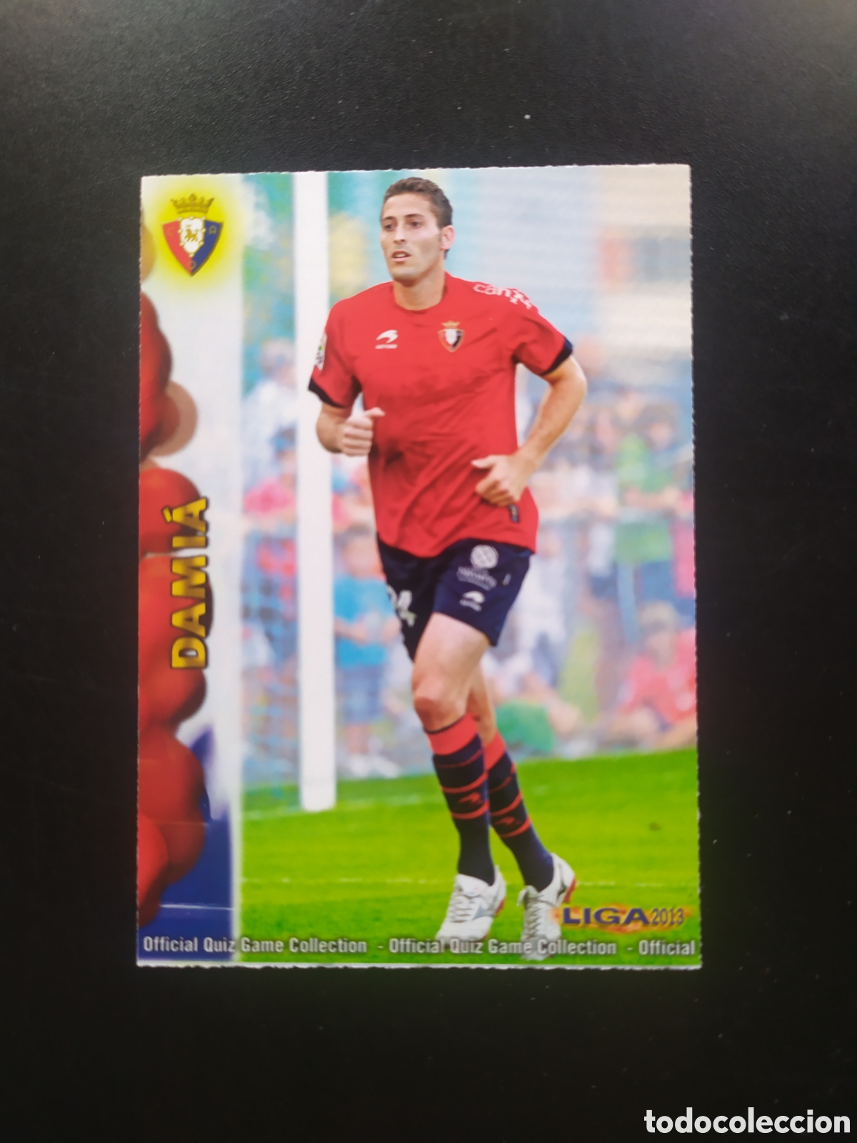 Cromos de f&uacute;tbol: Mundicromo fichas Liga 2012 2013 12 13 Damia n&deg; 168 Osasuna