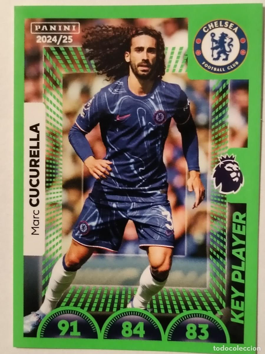 Figurine di Calcio: #193 MARC CUCURELLA KEY PLAYER CHELSEA F.C. PREMIER LEAGUE 24/25 PANINI