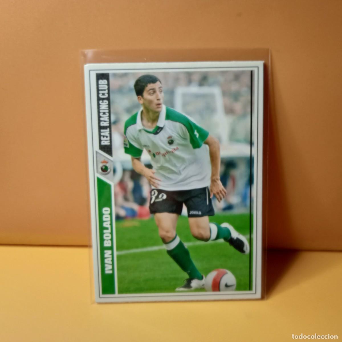 Figurine di Calcio: MUNDICROMO 2007 2008 07 08 RACING DE SANTANDER IVAN BOLADO 266 (ALTA)