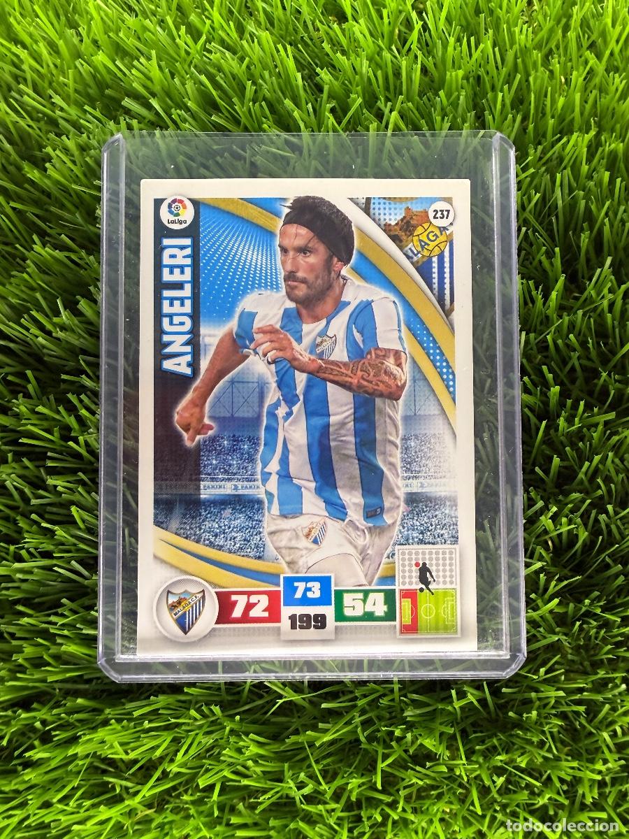 Cromos de f&uacute;tbol: N&ordm; 237 Angeleri M&aacute;laga CF Adrenalyn XL 15 16