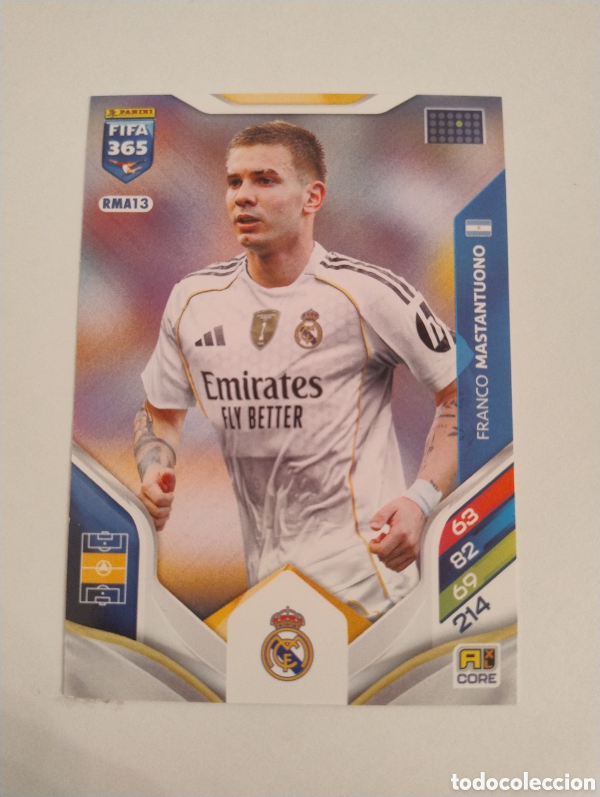 Figurine di Calcio: RMA 13 - Mastantuono - Real Madrid - Adrenalyn XL FIFA 365 2026