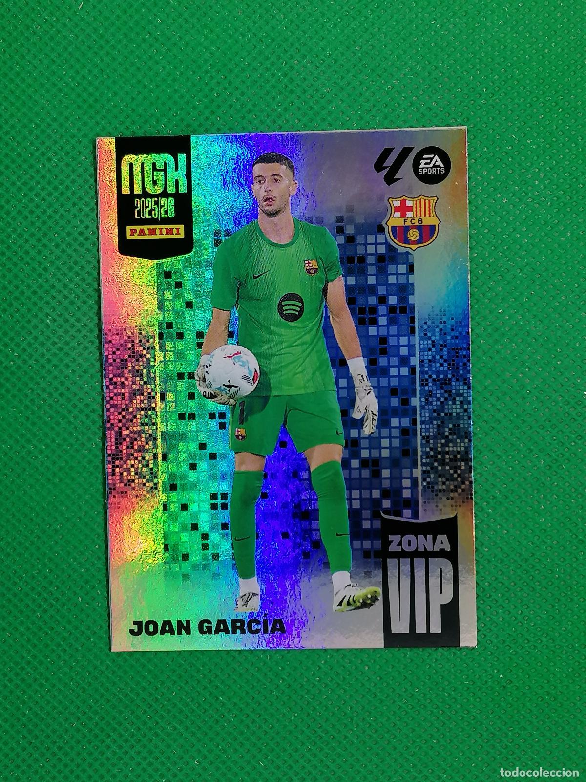 Cromos de F&uacute;tbol: 512 JOAN GARCIA BARCELONA ZONA VIP ⚽ MEGACRACKS LIGA 2025 2026 25 26 ⚽