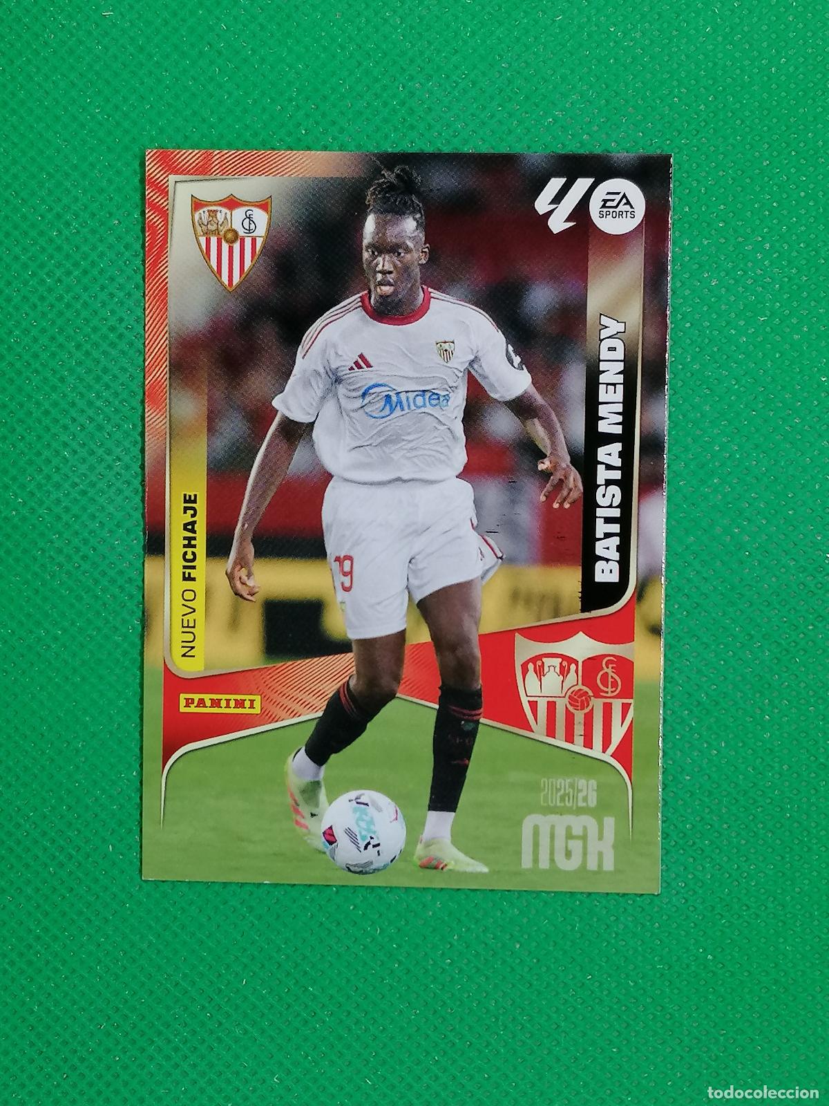 Cromos de f&uacute;tbol: 498 BATISTA MENDY SEVILLA NUEVO FICHAJE ⚽ MEGACRACKS LIGA 2025 2026 25 26 ⚽