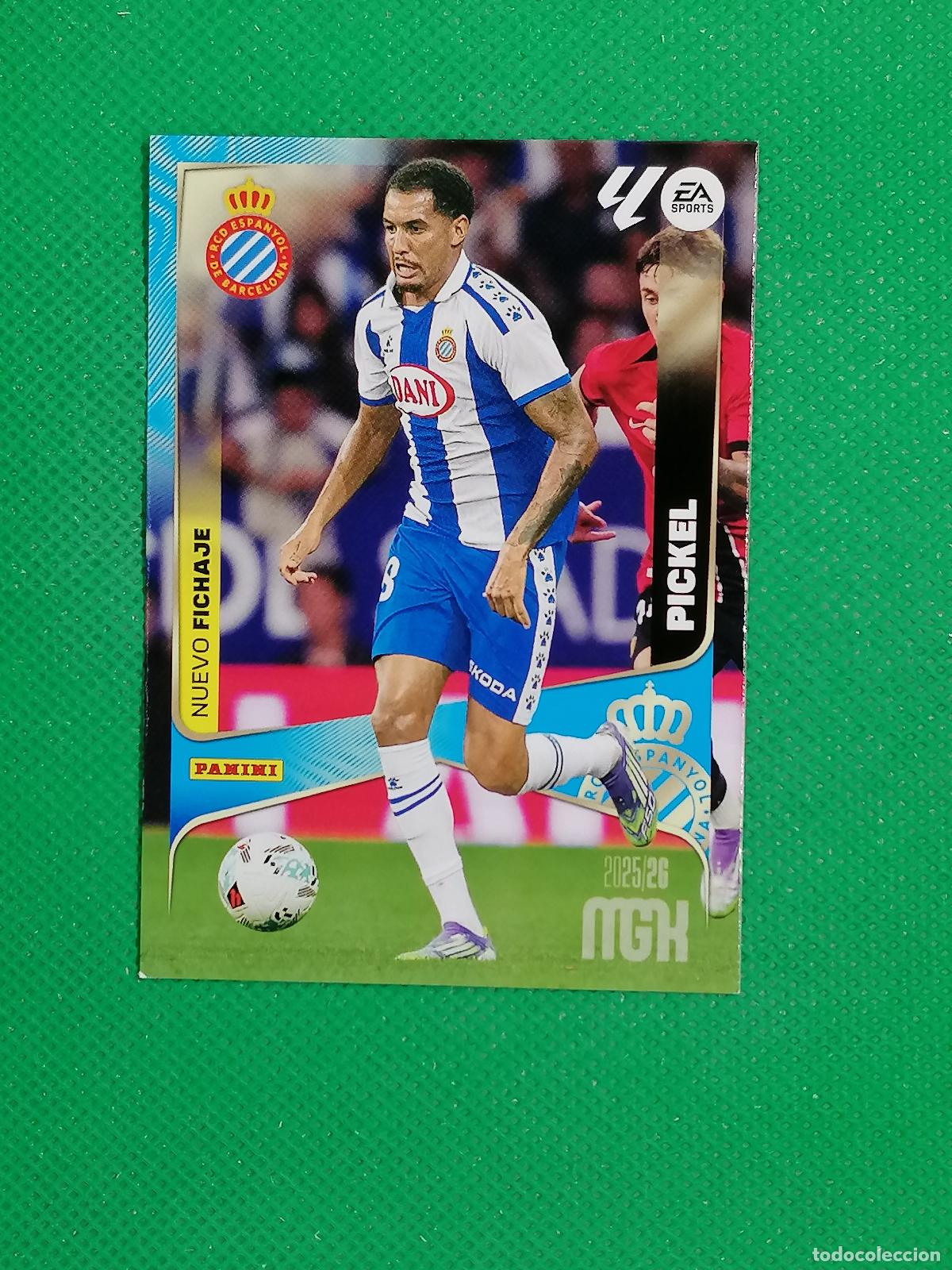 Figurine di Calcio: 496 PICKEL ESPANYOL NUEVO FICHAJE ⚽ MEGACRACKS LIGA 2025 2026 25 26 ⚽