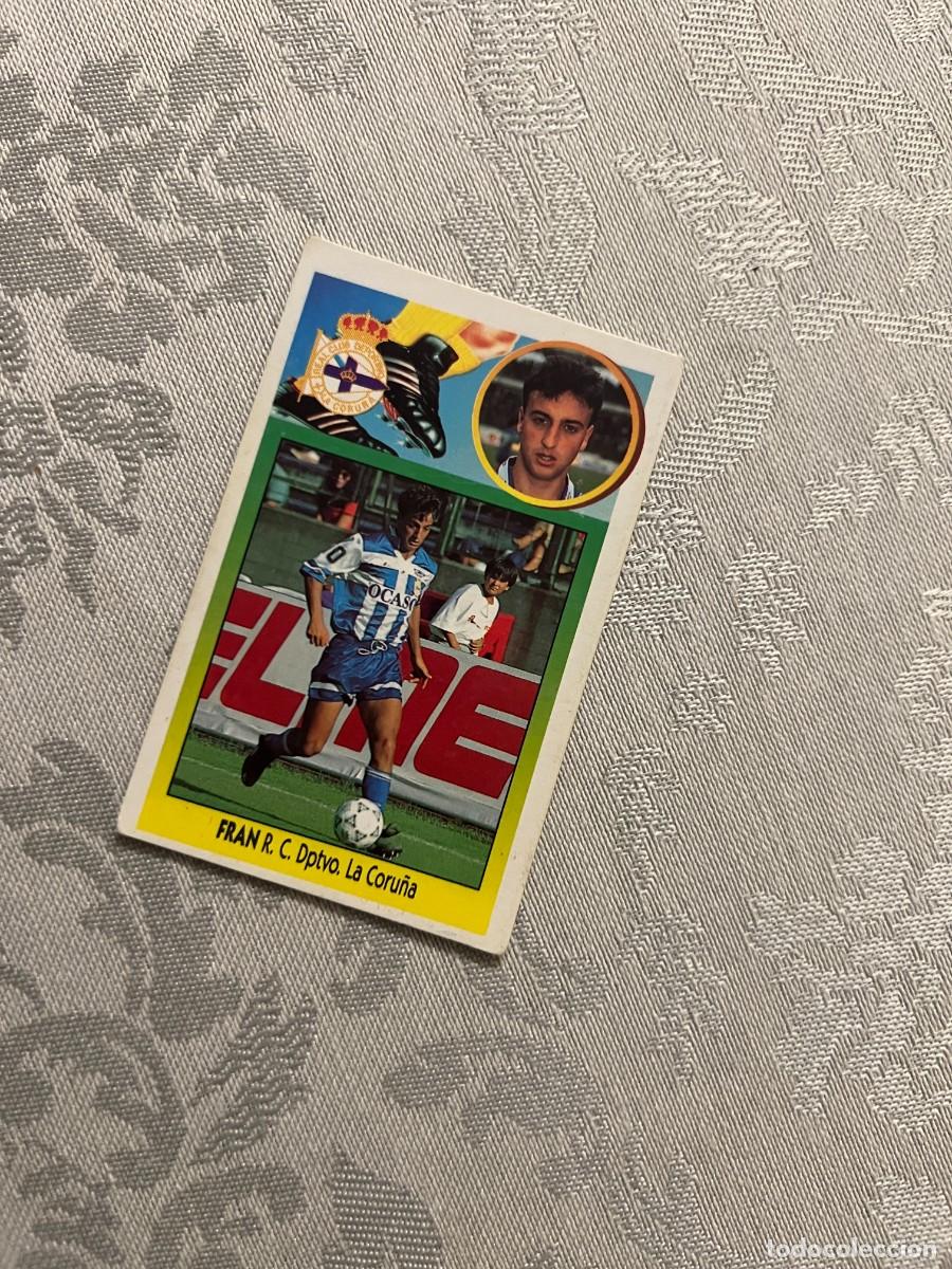 Cromos de Futebol: FRAN DEPORTIVO DE LA CORU&Ntilde;A SIN PEGAR LIGA ESTE 1993/94 93 94