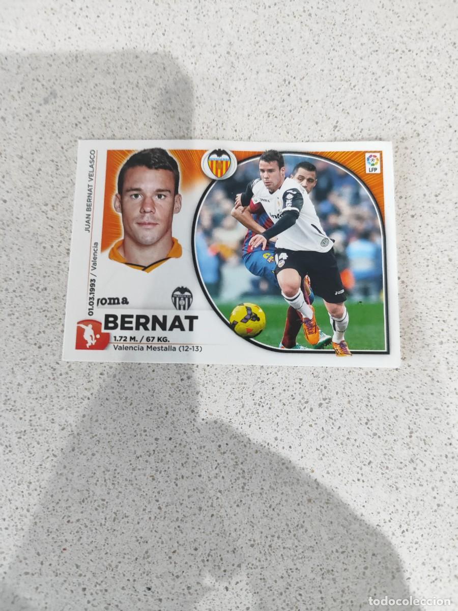 Fu&szlig;ball-Sticker: CROMO N&Uacute;MERO 8 BERNAT VALENCIA. LIGA ESTE 14/15.