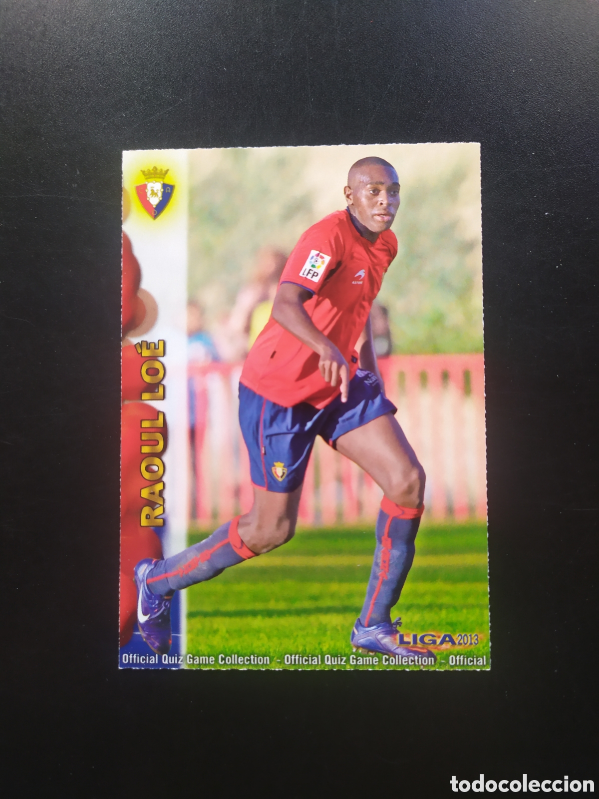 Cromos de F&uacute;tbol: Mundicromo fichas Liga 2012 2013 12 13 Raoul Loe n&deg; 178 Osasuna