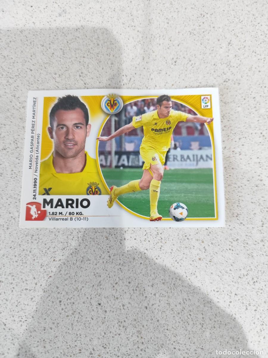 Football Stickers: CROMO N&Uacute;MERO 3 MARIO VILLARREAL. LIGA ESTE 14/15.