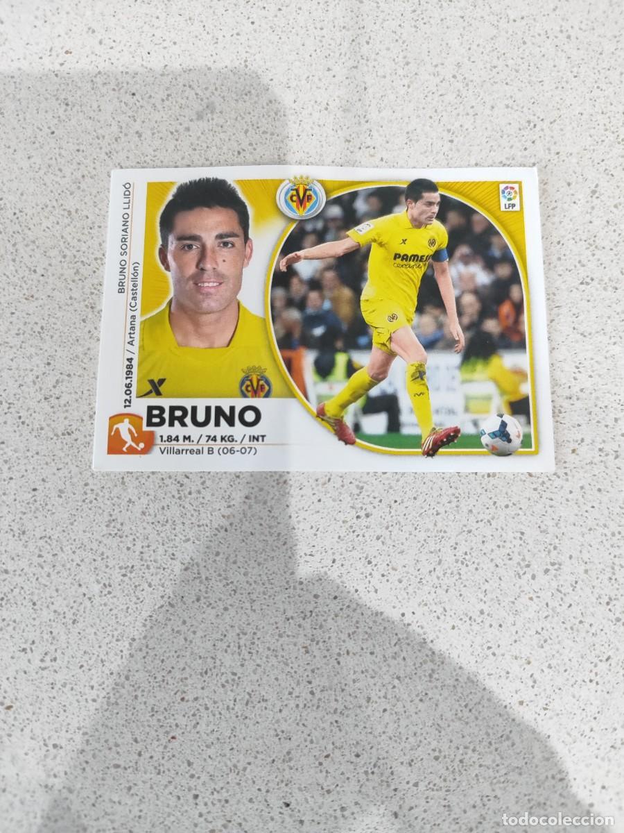 Cromos de F&uacute;tbol: CROMO N&Uacute;MERO 9 BRUNO VILLARREAL. LIGA ESTE 14/15.