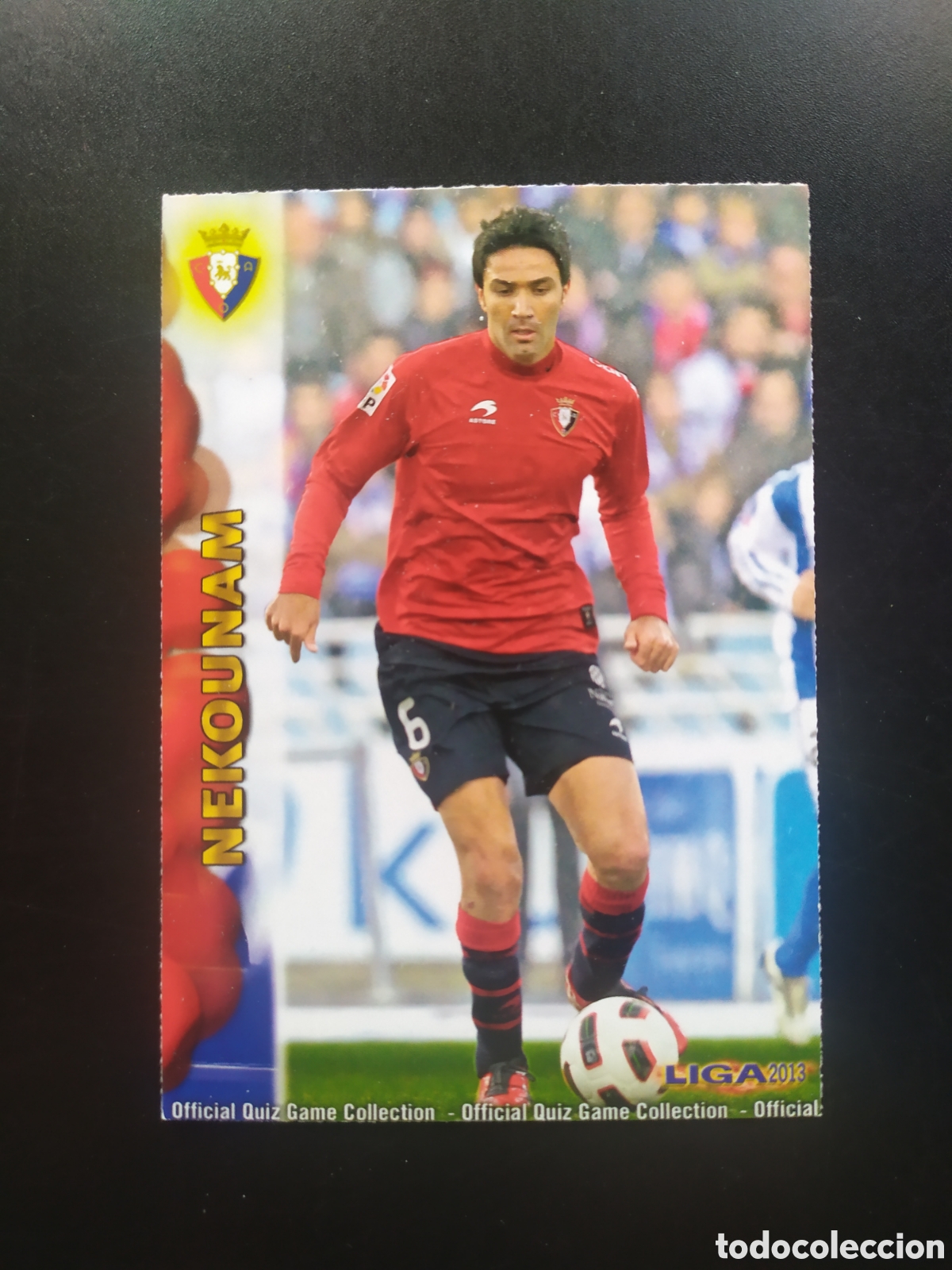 Cromos de f&uacute;tbol: Mundicromo fichas Liga 2012 2013 12 13 Nekounam n&deg; 178 Osasuna