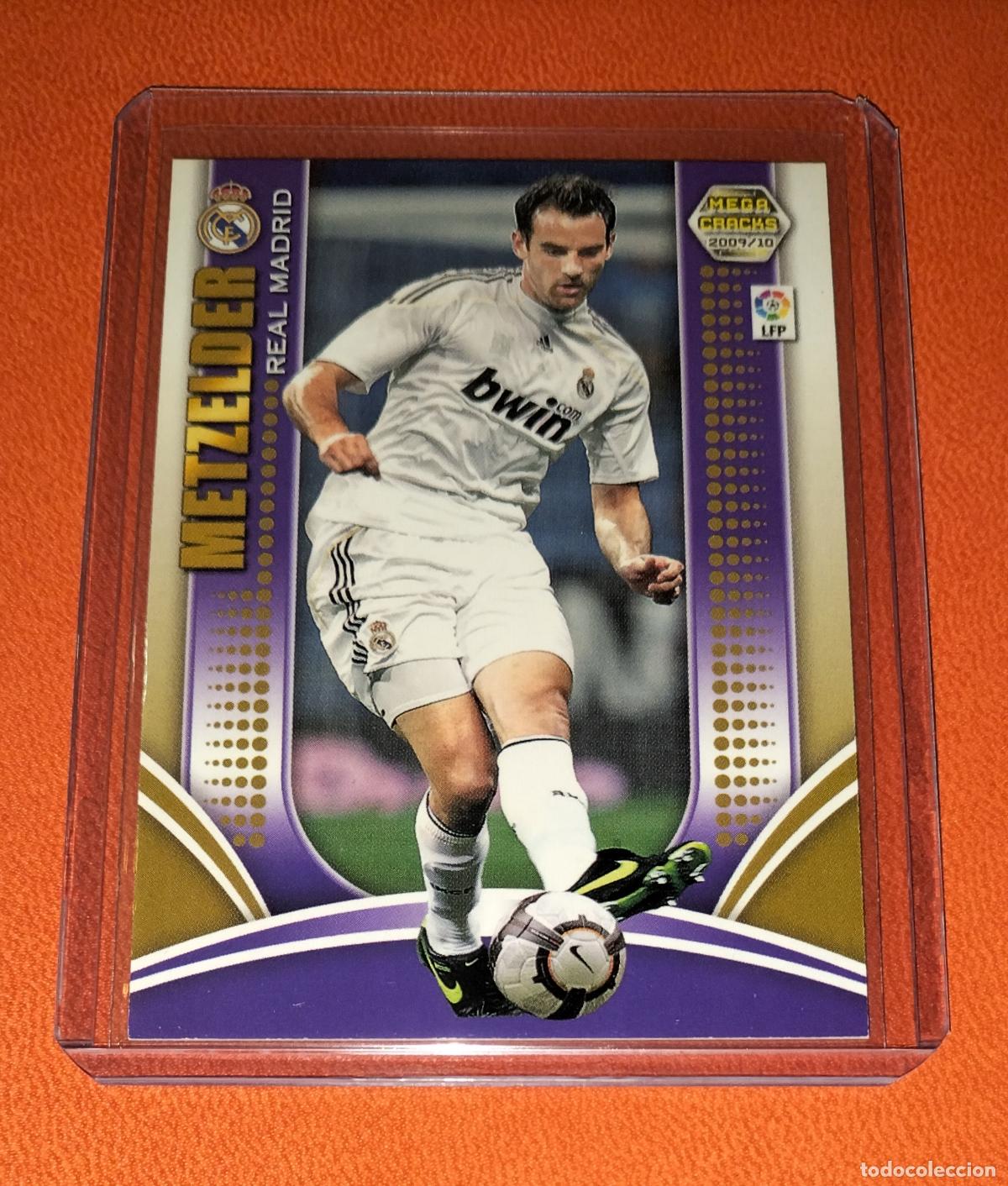 Cromos de F&uacute;tbol: 374 METZELDER FICHAJE NUEVA FICHA REAL MADRID CARD MGK MEGACRACKS LIGA PANINI 2009 2010 09 10