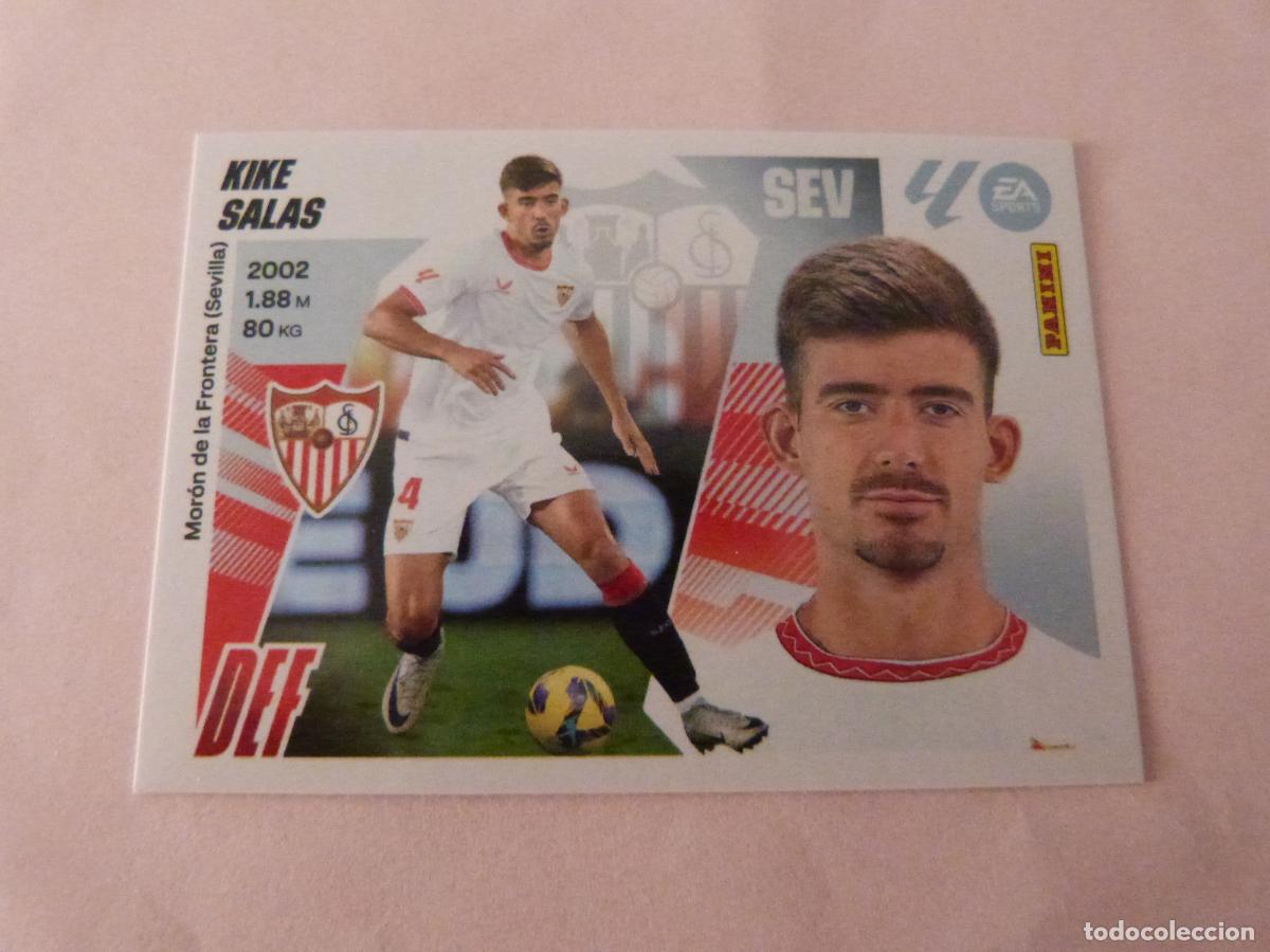 Cromos de f&uacute;tbol: CROMO FUTBOL KIKE SALAS SEVILLA F.C. SIN PEGAR N&ordm; 7 A LIGA ESTE 2025-2026/25-26