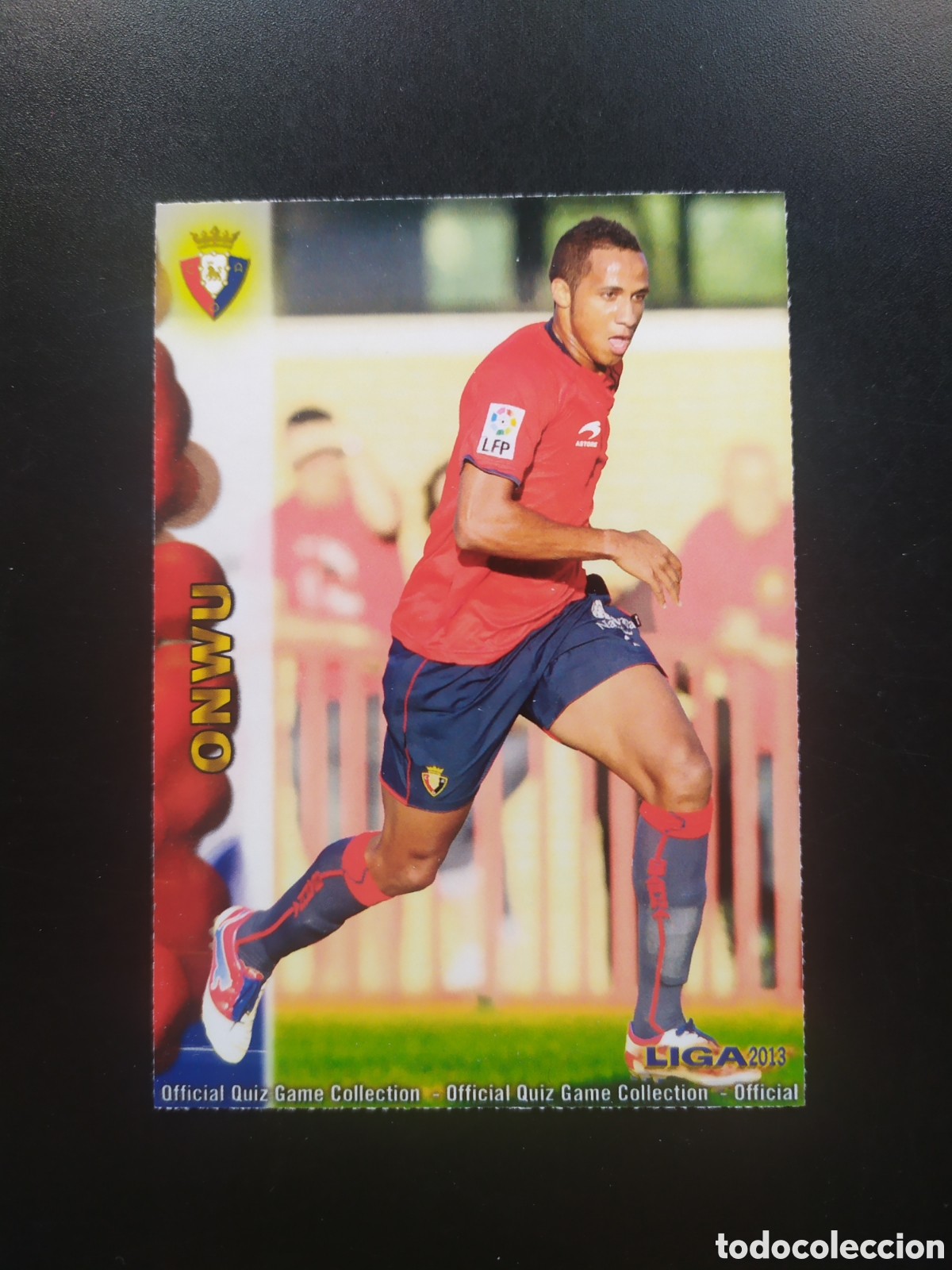 Cromos de f&uacute;tbol: Mundicromo fichas Liga 2012 2013 12 13 Onwu n&deg; 654 Osasuna