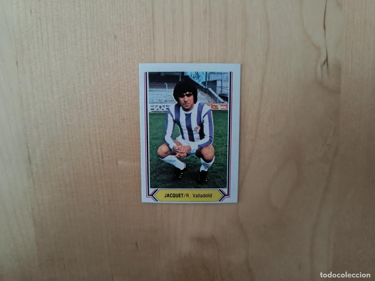 Cromos de Futebol: CROMO DE F&Uacute;TBOL LIGA ESTE JACQUET VALLADOLID SIN PEGAR NUNCA PEGADO 80 81 1980 1981