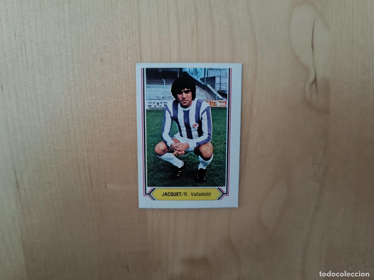 Football Stickers: CROMO DE F&Uacute;TBOL LIGA ESTE JACQUET VALLADOLID SIN PEGAR NUNCA PEGADO 80 81 1980 1981