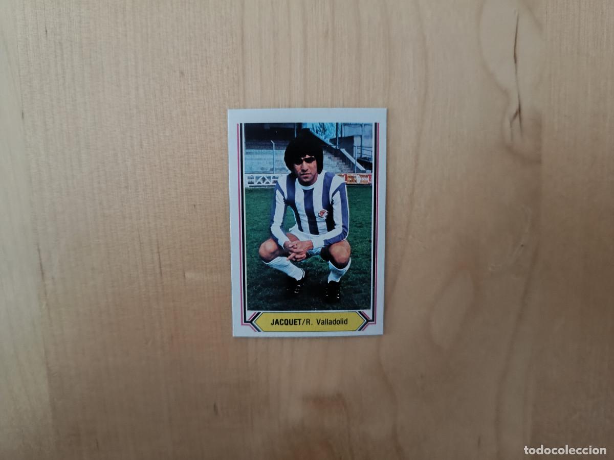 Fu&szlig;ball-Sticker: CROMO DE F&Uacute;TBOL LIGA ESTE JACQUET VALLADOLID SIN PEGAR NUNCA PEGADO 80 81 1980 1981