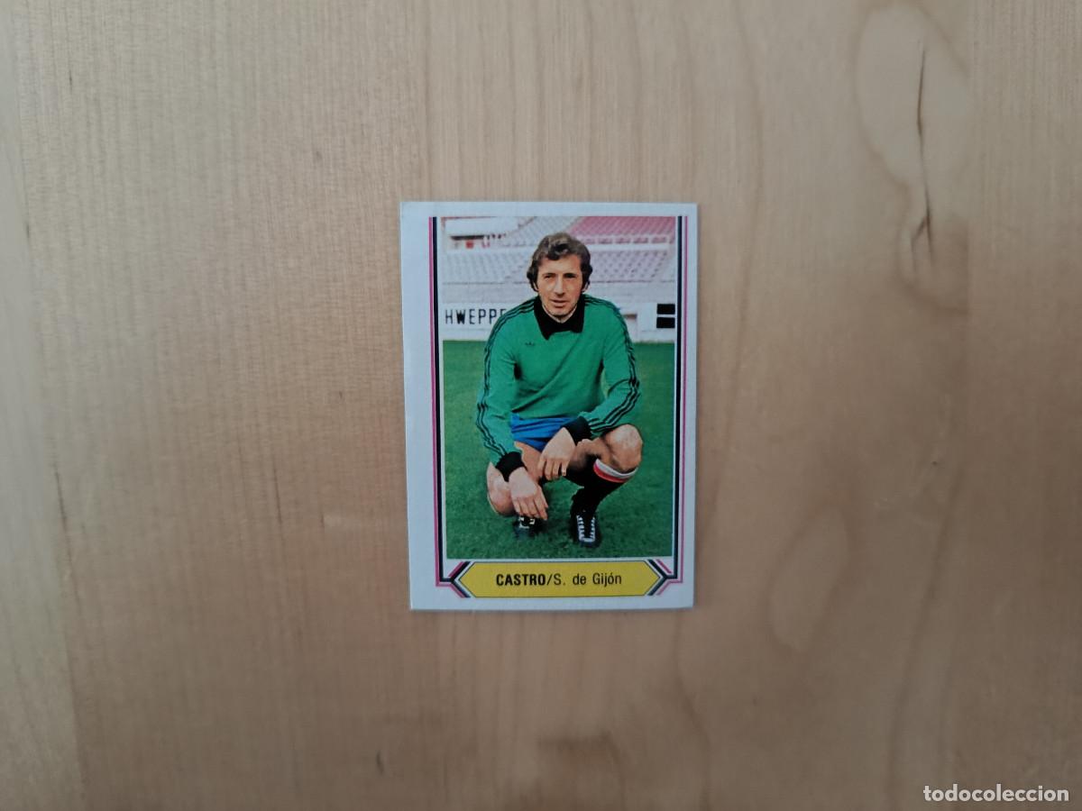 Cromos de F&uacute;tbol: CROMO DE F&Uacute;TBOL LIGA ESTE CASTRO SPORTING GIJON SIN PEGAR NUNCA PEGADO 80 81 1980 1981