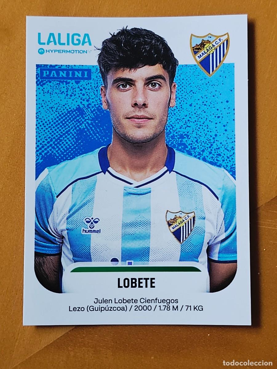 Cromos de f&uacute;tbol: 302A Julen Lobete, M&aacute;laga CF, Liga Hypermotion 2&ordf; Divisi&oacute;n, Panini 2025 2026 25 26, 302 A