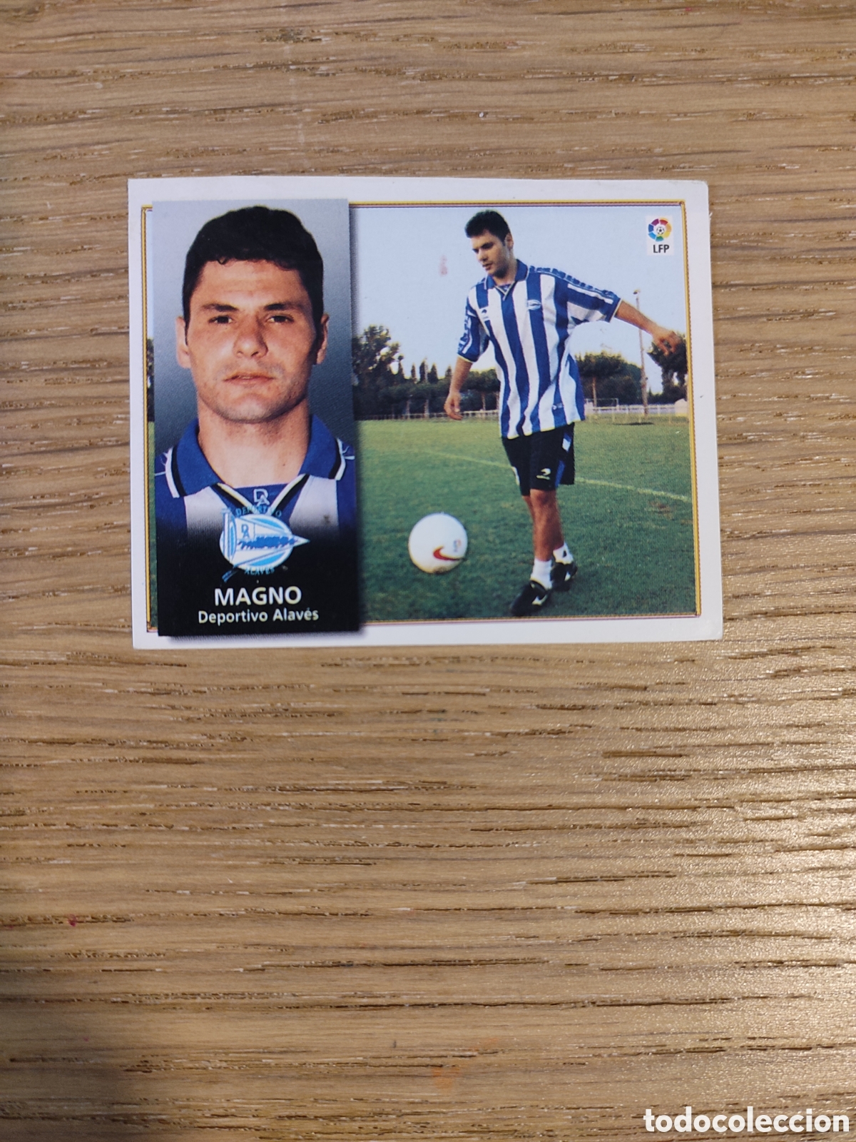 Cromos de F&uacute;tbol: Magno Fichaje bis 15 Liga Este 98 99 Alav&eacute;s Ventanilla