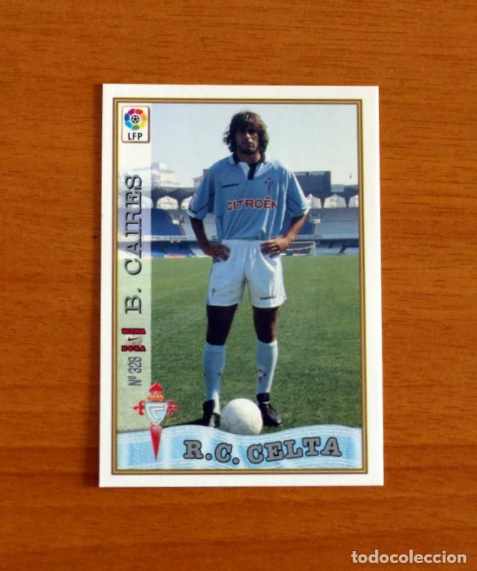 Cromos de F&uacute;tbol: Celta De Vigo - N&ordm; 328 Bruno De Cair&eacute;s - &Uacute;ltima Hora - Mundicromo ficha de la Liga 1997-1998, 97-98
