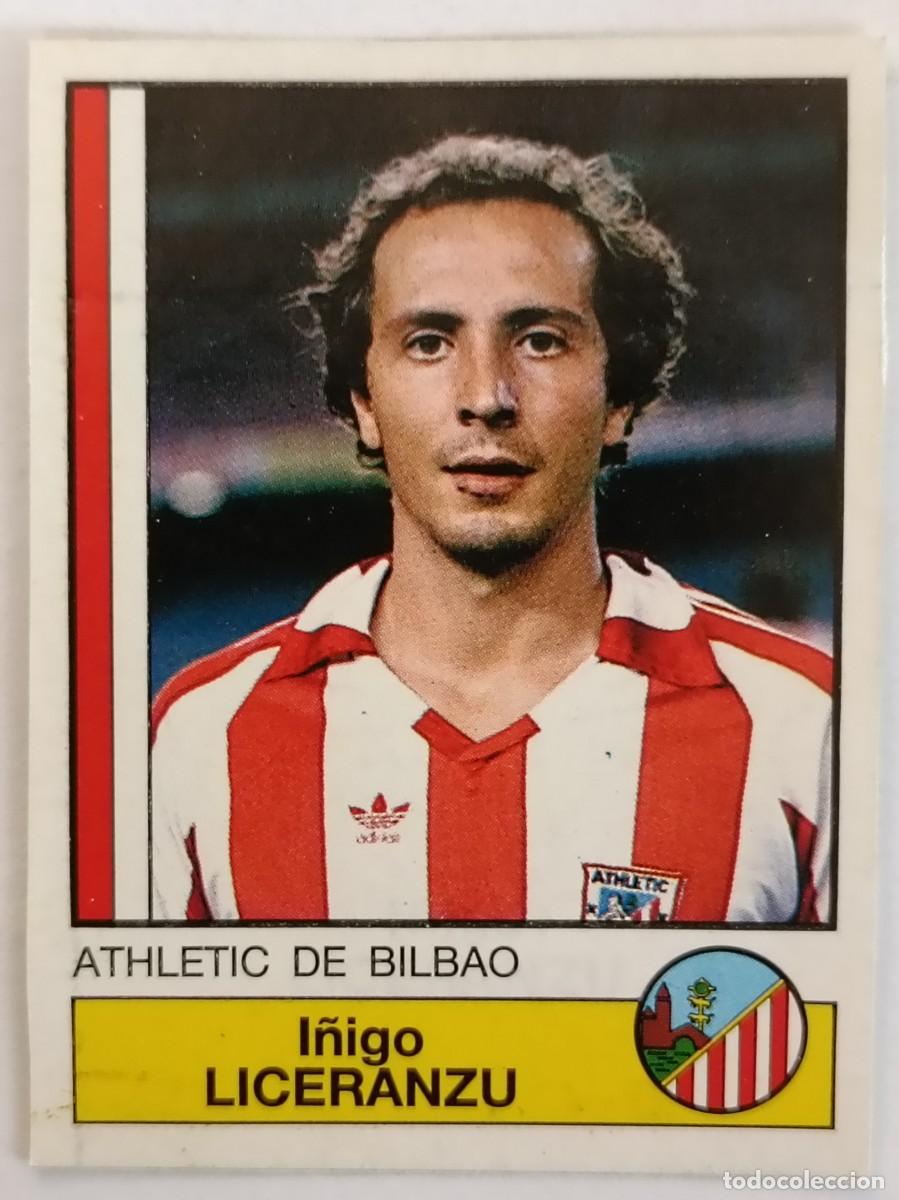Figurine di Calcio: #6 LICERANZU ATHLETIC DE BILBAO FUTBOL 87 PANINI