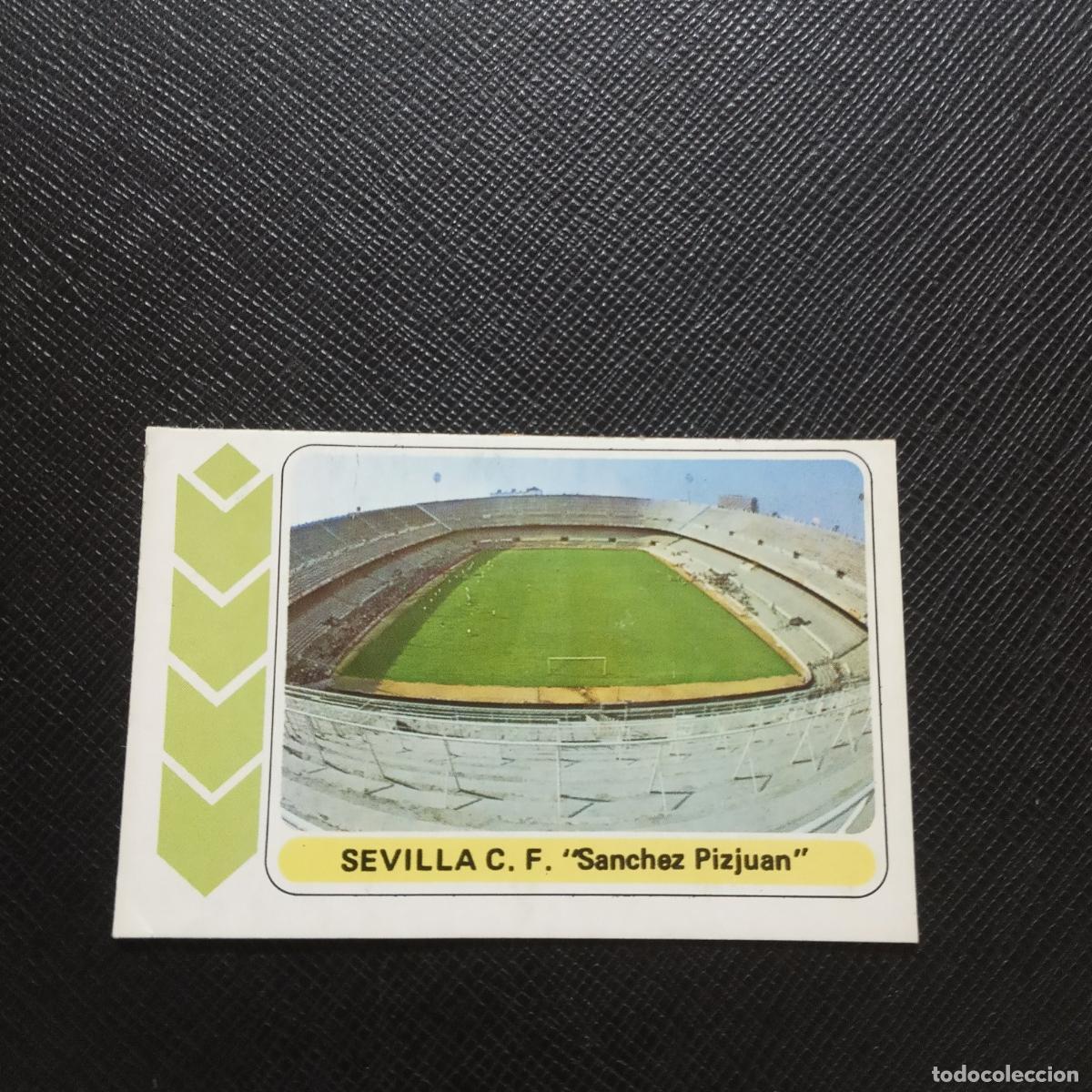 Figurine di Calcio: SANCHEZ PIZJUAN SEVILLA PACOSA 1977 1978 CROMO FUTBOL LIGA 77 78 - DESPEGADO - A196 PG4