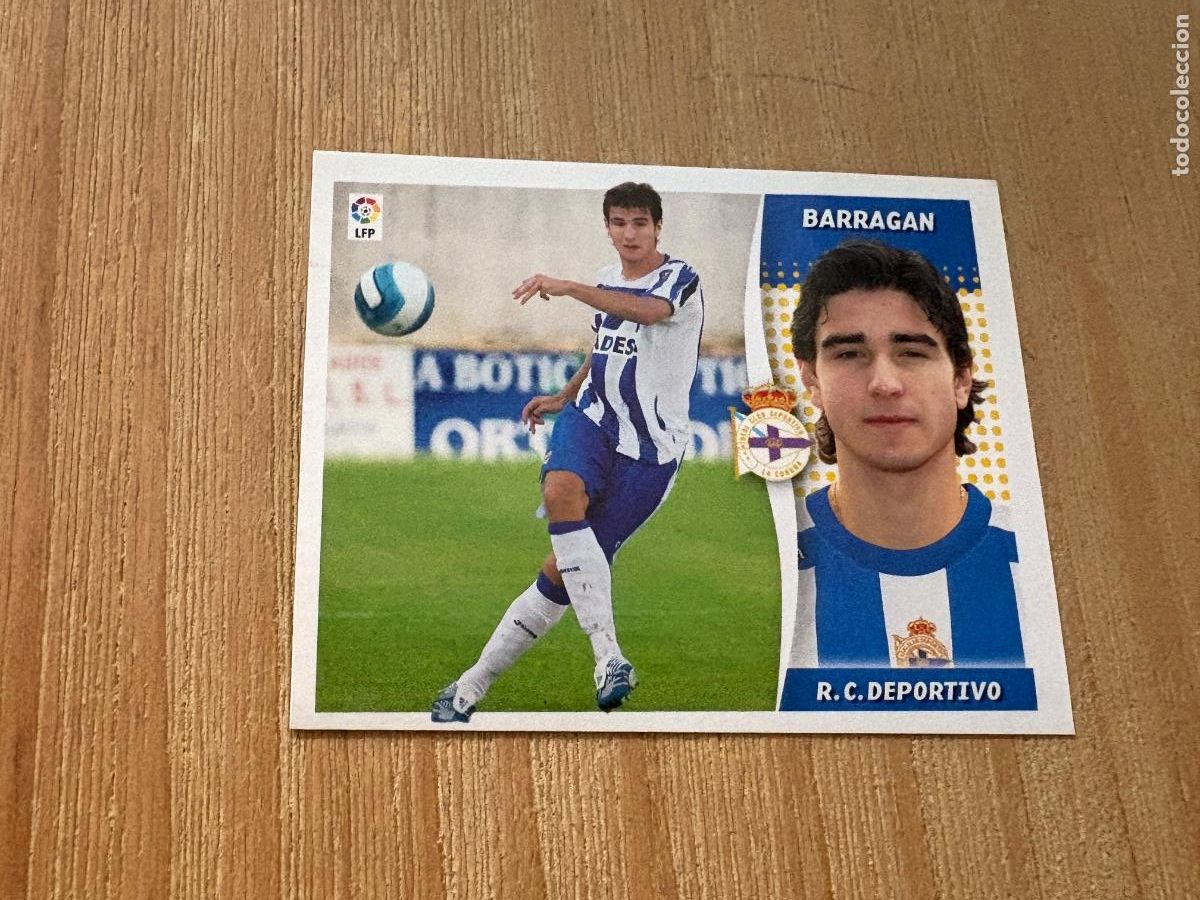 Cromos de Futebol: 15. CROMO LIGA ESTE 2006-07 06-07 BARRAG&Aacute;N DEPORTIVO