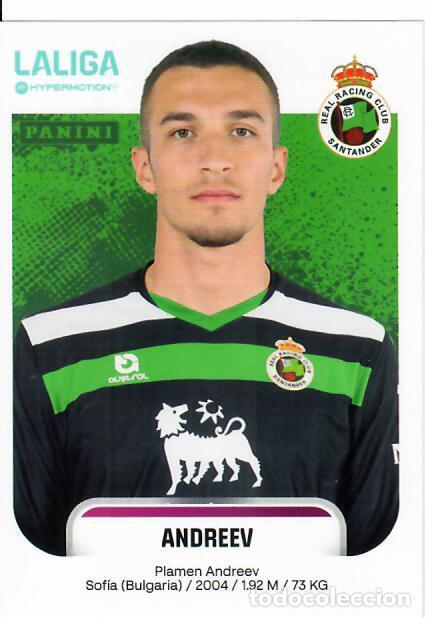 Fu&szlig;ball-Sticker: PANINI HYPERMOTION 2025-26 (25 - 26) - N&ordm; 328 - ANDREEV - RACING DE SANTANDER