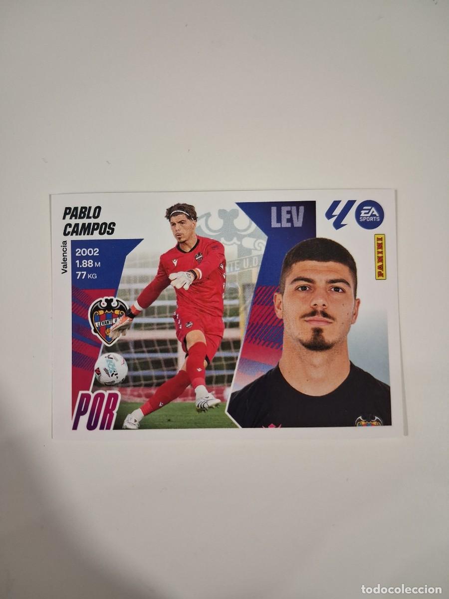 Cromos de f&uacute;tbol: Liga 25/26 2025 2026 Ediciones Este Levante UD 3 Pablo Campos Segunda Edicion