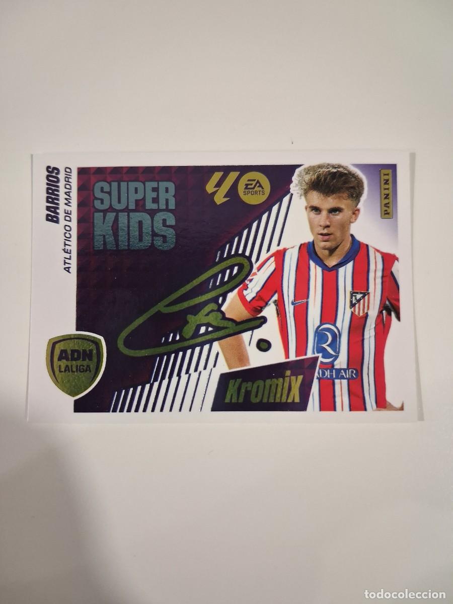 Fu&szlig;ball-Sticker: Liga 25/26 2025 2026 Ediciones Este Super Kids Kromix Atletico de Madrid 3 Barrios