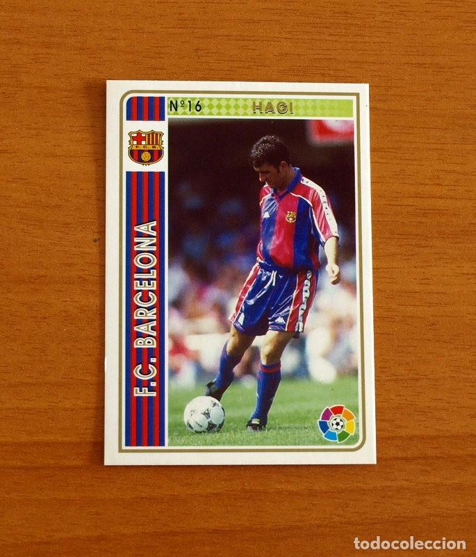 Cromos de Futebol: Barcelona -N&ordm; 16 Hagi -Mundicromo Las Fichas de la Liga de F&uacute;tbol 1994-1995-94-95