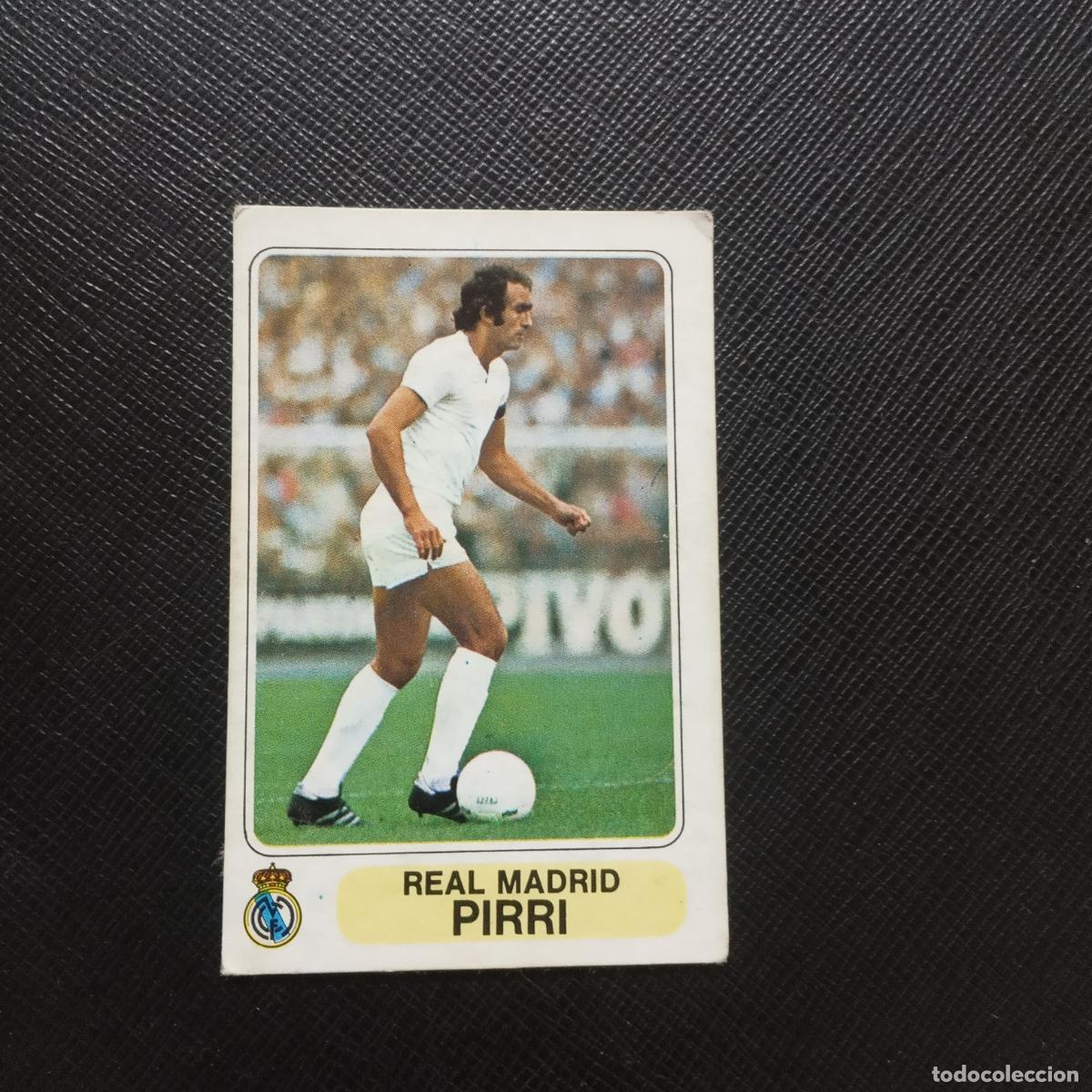 Fu&szlig;ball-Sticker: PIRRI REAL MADRID PACOSA 1977 1978 CROMO FUTBOL LIGA 77 78 - DESPEGADO - A196 PG31