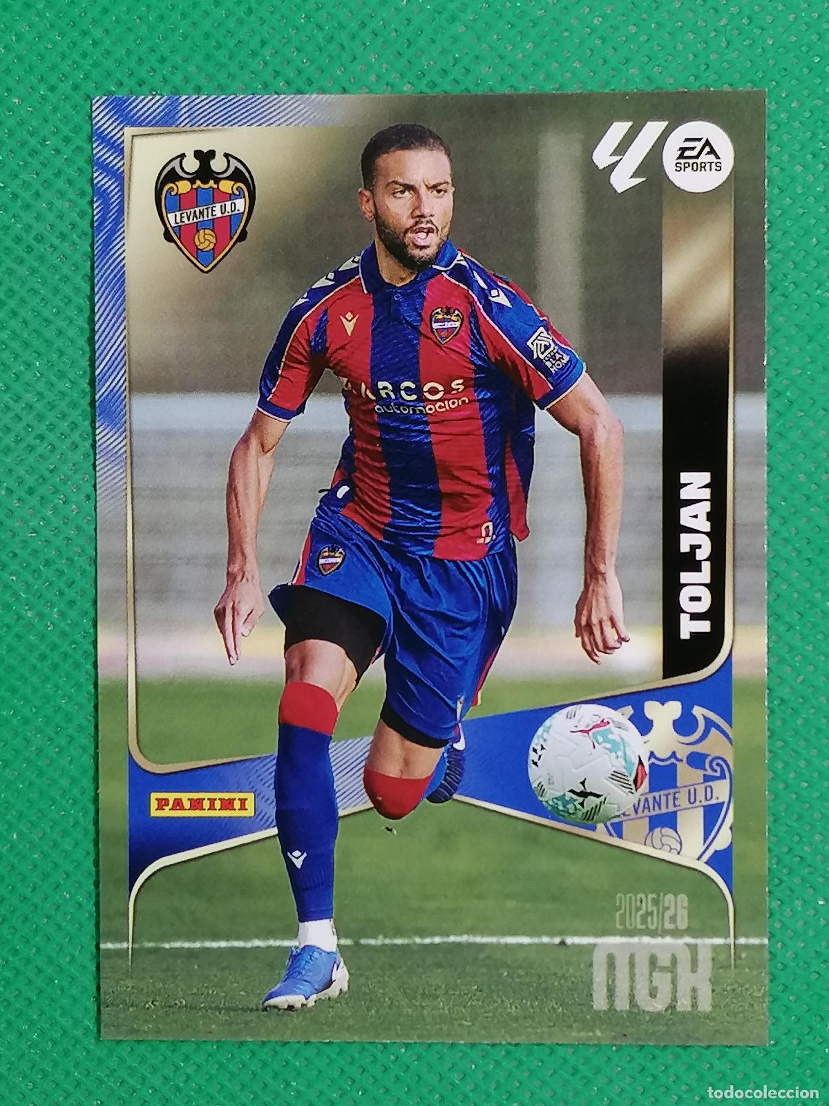 Figurine di Calcio: 202 TOLJAN LEVANTE 2&ordm; EDICION ⚽ MEGACRACKS LIGA 2025 2026 25 26 ⚽