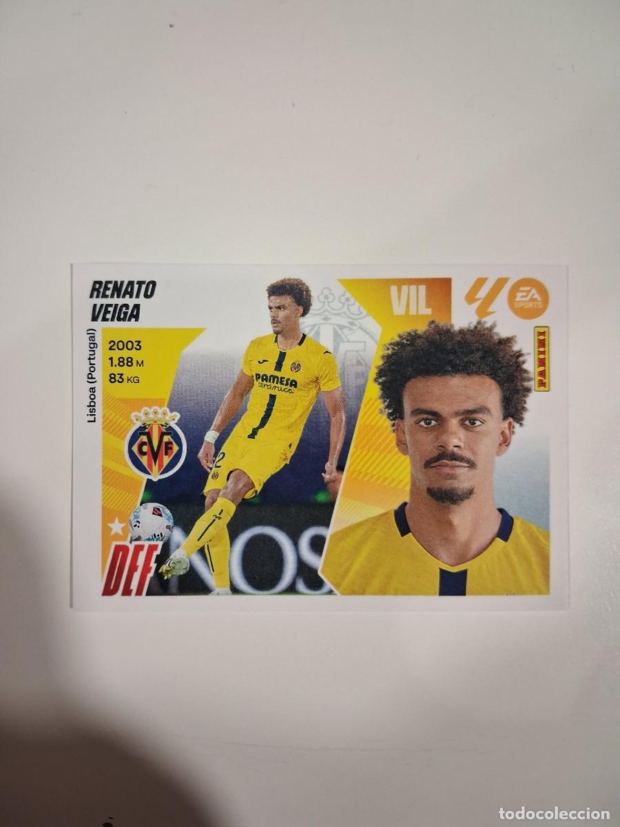 Figurine di Calcio: Liga 25/26 Ediciones Este Sin Pegar Ultimos Fichajes Villarreal CF 45 Renato Veiga Tercera Edicion