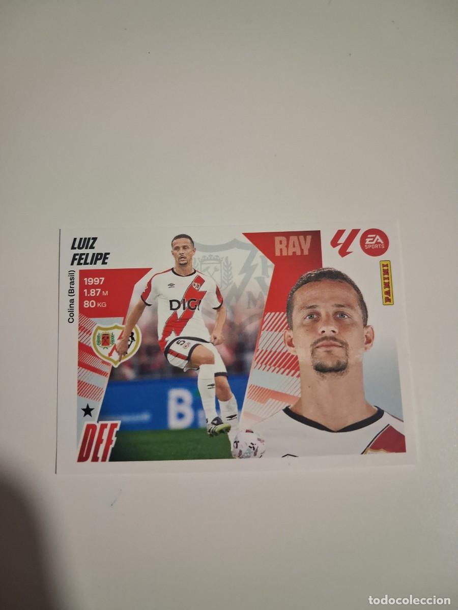 Fu&szlig;ball-Sticker: Liga 25/26 Ediciones Este Sin Pegar Ultimos Fichajes Rayo Vallecano 47 Luiz Felipe Cuarta Edicion