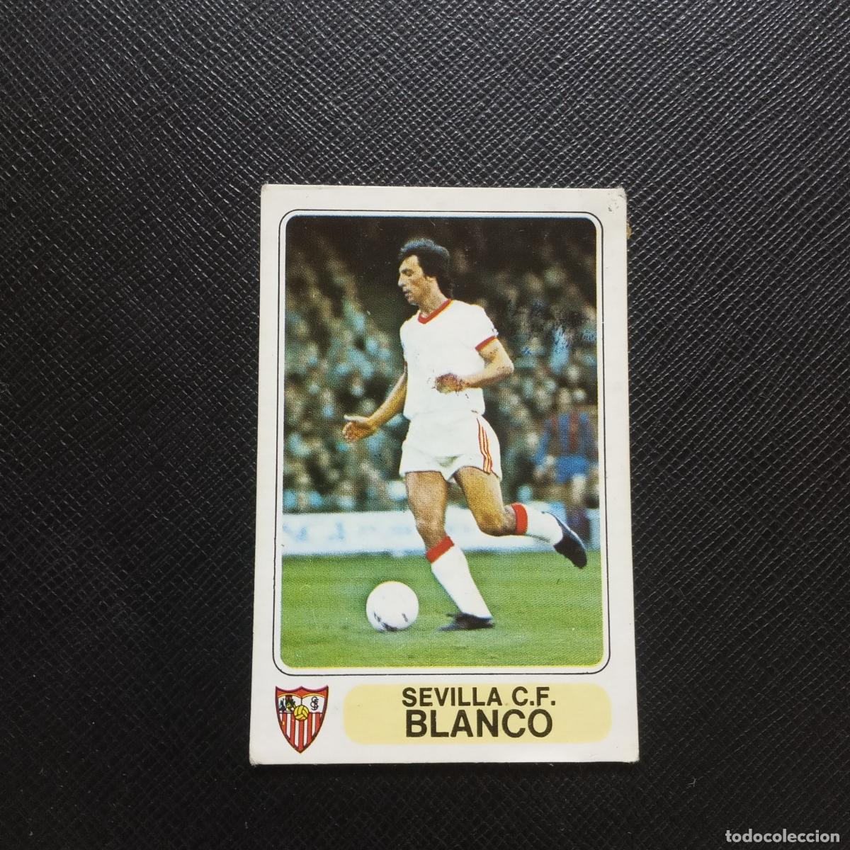 Fu&szlig;ball-Sticker: BLANCO SEVILLA PACOSA 1977 1978 CROMO FUTBOL LIGA 77 78 - DESPEGADO - A196 PG32